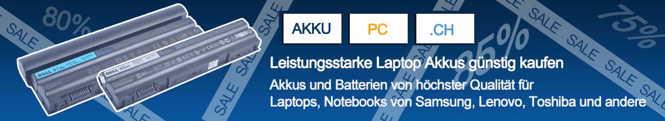 Laptop / Notebook-Akkus Jetzt kaufen!